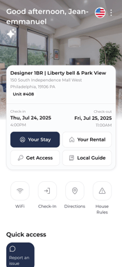Screenshot of the SuiteOp app, built with Bubble's no-code AI app builder.